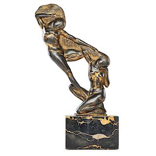 DUJAM PENIC Bronze sculpture