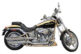 100th Anniversary Edition 2003 Harley-Davidson Screamin Eagle 1550 Motorcycle, never been driven, having one factory mile on it, brand new off the sho