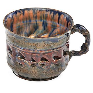 GEORGE OHR Exceptional Jefferson mug