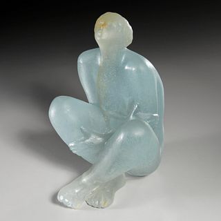 Louis Laubignat for Daum, pate de verre sculpture