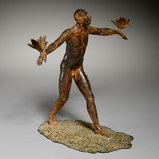 Emanuele de Reggi, bronze sculpture