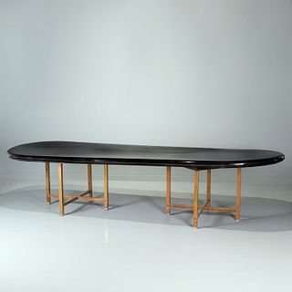 Large Jansen style dining table