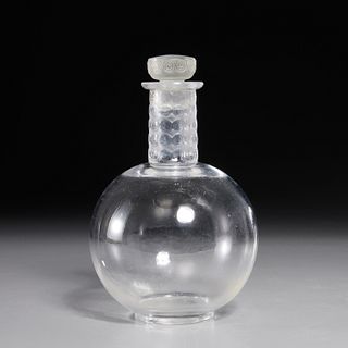 Rene Lalique, rare early decanter and stopper