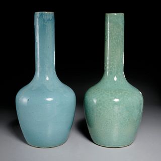 Royal Hickman, (2) large TerraceWare ceramic vases
