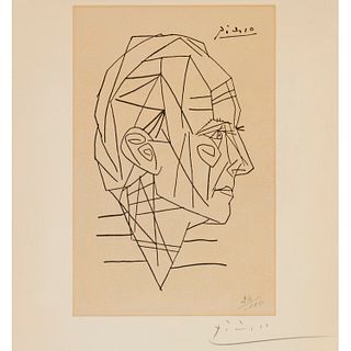 Pablo Picasso, signed lithograph poster, 1956