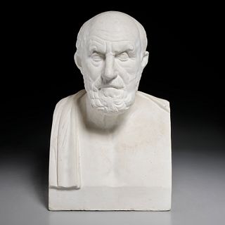 Plaster bust of Chrysippus, Greek philosopher