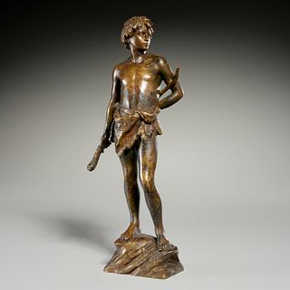 Oskar Gladenbeck, bronze statue