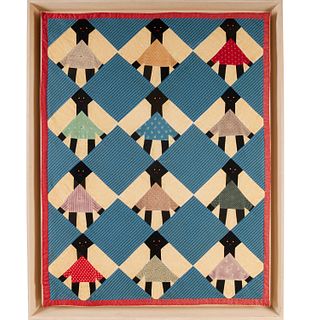 African American doll or crib quilt