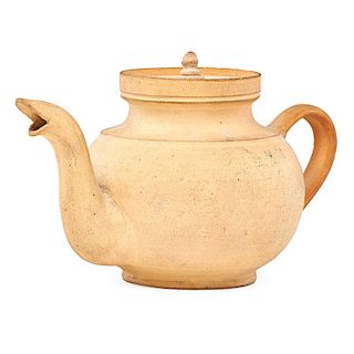 GEORGE OHR Bisque teapot
