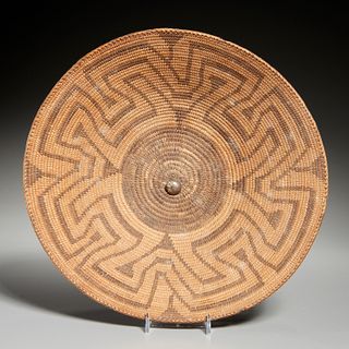 Native American Pima woven basket