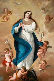 Great Immaculate Virgin, 18th century Italian school
