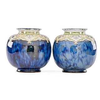 ROYAL DOULTON Pair of vases