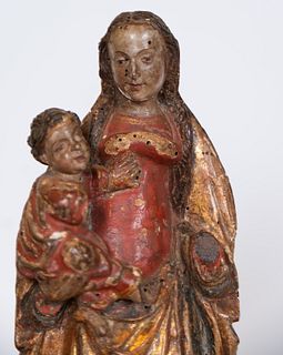 Madonna of Mechelen with Child in Arms, Mechelen school from the 16th century