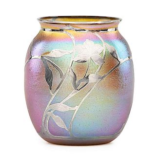 LOETZ Silver overlay vase
