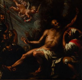The Martyrdom of Saint Philip, 17th century Neapolitan school