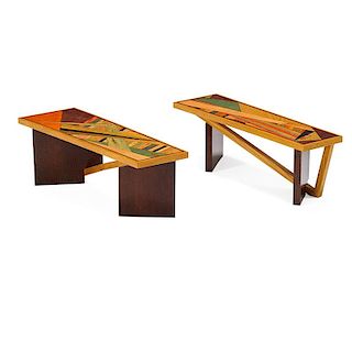 JAY STANGER Two benches
