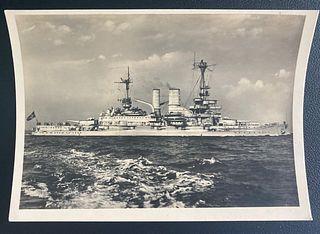Mint Germany Real Picture Postcard German Navy Liner ship Schleswig