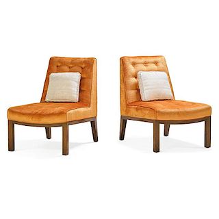EDWARD WORMLEY; DUNBAR Pair of lounge chairs