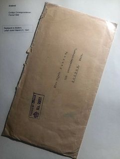 1941 Civilian Mail British Army Reykjavik Iceland Censored Cover To Boston