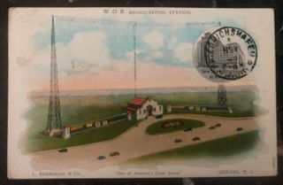 1928 USA Graf Zeppelin Picture Postcard cover LZ 127 To Germany FFC Broadcast