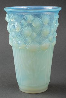 Sabino "Algues Marine" Art Glass Vase