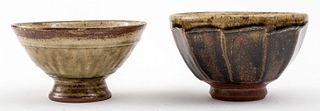 Richard Batterham Studio Art Pottery Bowls, 2