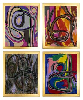 Kayo Lennar The Four Seasons Oil on Canvas, 4