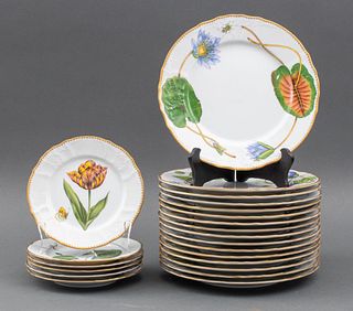 Anna Weatherley Porcelain Plates, 22 pcs.