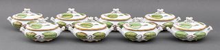 Anna Weatherley Porcelain Covered Tureens, 8