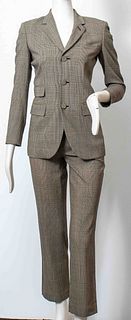 Jean Paul Gaultier Classique Plaid Pant Suit