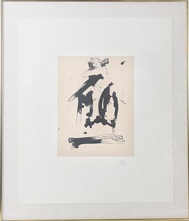 Robert Motherwell (1915-1991) NY, Lithograph