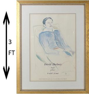 David Hockney (b 1937) Br, Lithograph