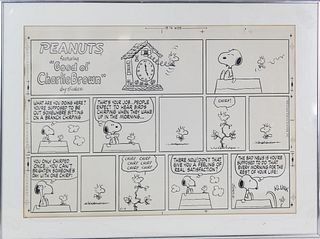 Charles Schulz (1922-2000) 1979 Peanuts Comic