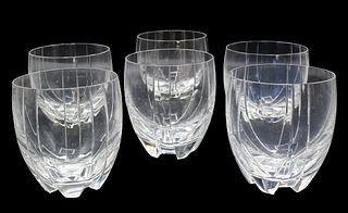 (6) Baccarat Liquor Glasses