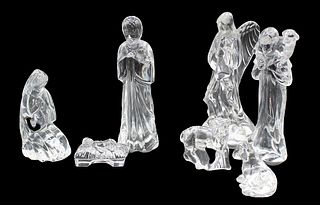 (7) Pcs. Waterford Crystal Nativity Collection