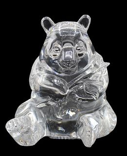 Waterford Bear Glass Sculpture