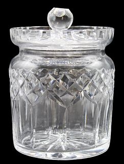 Waterford Glass Lidded Jar