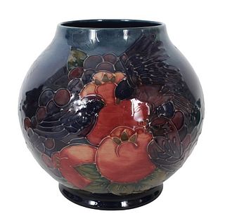 Moorcroft Glazed Ceramic Vase