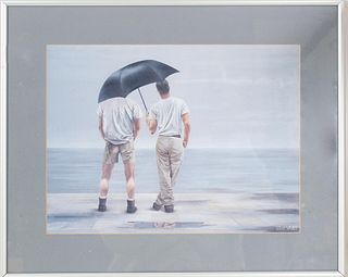 'Rain' Print by Steve Walker