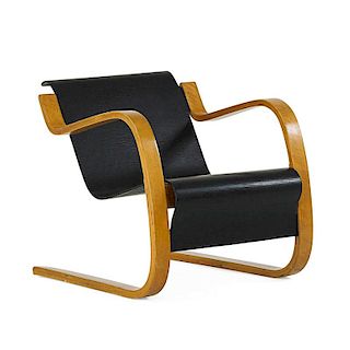 ALVAR AALTO; ARTEK Cantilever lounge chair