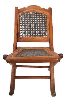 Antique Child's Foldable Chair