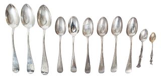(11) Sterling Silver Spoons, 8 OZT