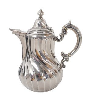 19th C. Sterling Silver Teapot, 7 OZT