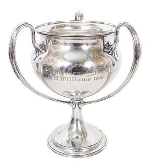 Impressive Sterling Silver 1906 Trophy, 53 OZT
