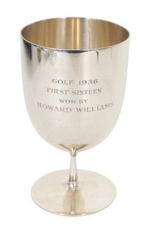 Tiffany & Co. Sterling 1936 Golf Trophy, 6 OZT