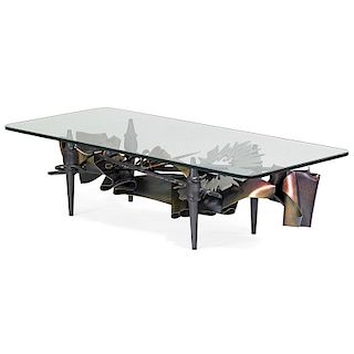ALBERT PALEY Rectilinear coffee table