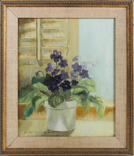 Betty Cunningham (1927-2006) Amer, Oil on Canvas