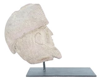 Macedonian Period  Antiquity, Limestone Sculpture