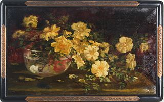 Phoebe Davis Natt (1847-1899) American, Oil/Canvas