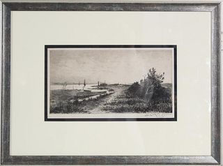 Henry W Voigt (Circa 1880) NY, Etching